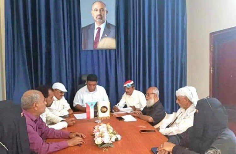 تنفيذية انتقالي البريقة تعقد اجتماعها الدوري لشهر يناير 2025