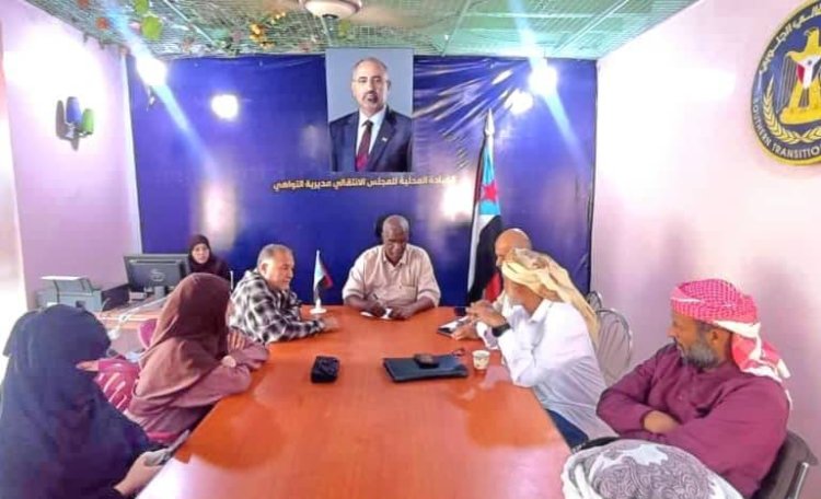 تنفيذية انتقالي التواهي تعقد اجتماعها الدوري لشهر يناير 2025م