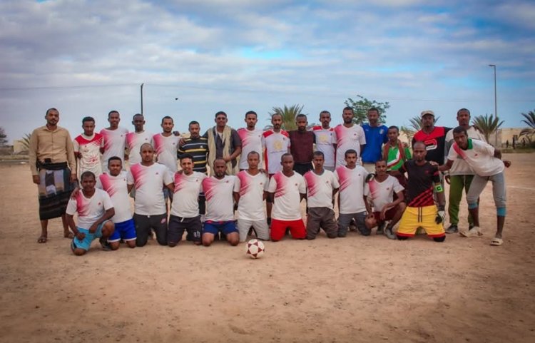 فريق الدورة التنشيطية الثانية للشرطة العسكرية بطلاً لدوري لواء الريان لكرة القدم المقام في اللواء بالمكلا