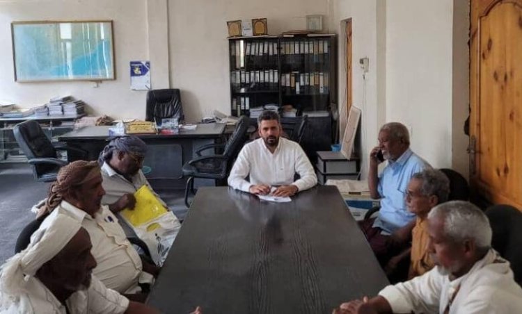 لقاء هام بالمكلا يناقش الخطوات العاجلة لمواجهة أزمة الجفاف بمديرية غيل باوزير