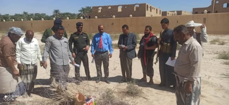 اتلاف كمية من مادتي الحشيش والشبو المخدر في مديرية سيئون