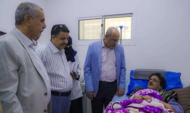 الكثيري يطمئن على صحة نائب رئيس تنفيذية انتقالي الضالع المناضل قاسم صالح ناجي