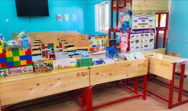 جمعية أطفال عدن للتوحد تتسلم مقاعد دراسية ومستلزمات تعليمية مقدمة من مركز الملك سلمان