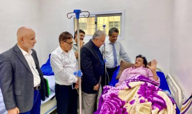 الربيزي يطمئن على صحة نائب رئيس تنفيذية انتقالي الضالع