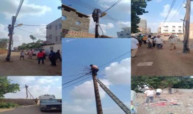 حملة واسعة لكهرباء عدن تستهدف الربط العشوائي