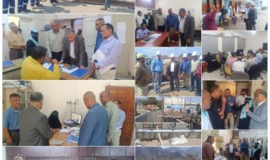 نائب محافظ عدن يترأس اجتماعا لموظفي مؤسسة المياه ويشيد بمستوى الانضباط الوظيفي