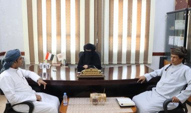 انتقالي المهرة يزور إدارة التربية بمديرية الغيضة لتعزيز التعاون وتطوير العملية التعليمية .