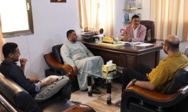 نائب رئيس تنفيذية انتقالي حضرموت يلتقي مدير عام مكتب الشؤون الاجتماعية والعمل بالمكلا