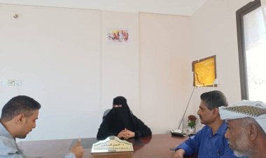 منسقية الجامعة واقتصادية الانتقالي يزوران مؤسسة أبين للتنمية .