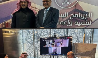 وزير التخطيط يبحث مع السفير السعودي المشاريع التنموية