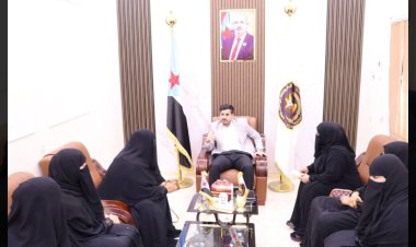 رئيس تنفيذية انتقالي المهرة يلتقي قيادة جمعية بناء المستقبل للسلام والتنمية بمديرية حوف