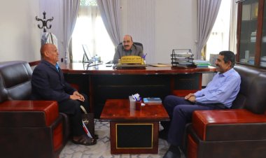 مدير تربية حضرموت الساحل يلتقي رئيس اتحاد المعاقين بحضرموت