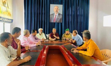 تنفيذية انتقالي المنصورة تناقش الوضع العام بالمديرية