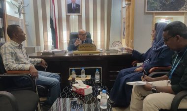 الوزير الأغبري يبحث مع مسؤول أممي البرامج المتعلقة بالعمل التنموي للعام 2025م