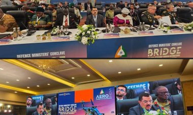 وزير الدفاع يشارك في افتتاح معرض (آيرو إنديا 2025) ومؤتمر بريدج لوزراء الدفاع في الهند