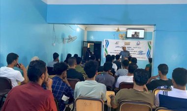 حلقة نقاشية وحملة نظافة توعويّة في معهد حضرموت الطبي