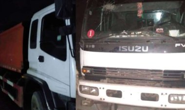 الحزام الأمني بأبين يستعيد شاحنة بعد ساعات من اختطافها