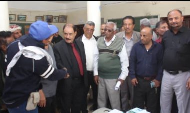 محافظ الضالع يدشن حملة بيطرية لتحصين الاغنام والماعز ضد مرض الطاعون والجدري