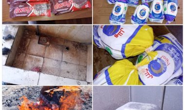 قسم الإصحاح البيئي بغيل باوزير يضبط محلات مخالفة تبيع مواد غذائية منتهية الصلاحية