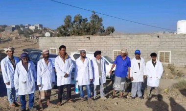 رئيس انتقالي مديرية الحد يدشن الحملة البيطرية للتحصين ضد مرض الطاعون بالمديرية