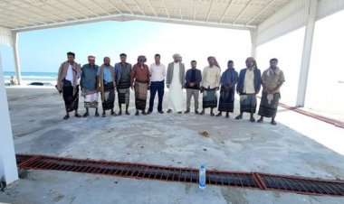 بدعم إماراتي.. إنجاز مشروع الإنزال السمكي في رضوم