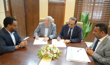 الوزير بحيبح يبحث مع اليونيسيف الموضوعات المتصلة بالشأن الصحي ويوقع اتفاقية إطارية للصحة والتغذية