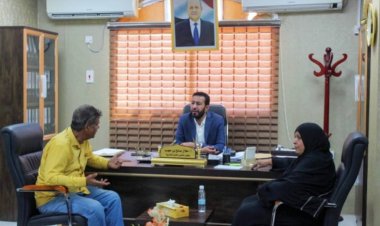 وكيل وزارة النفط والمعادن يناقش المشاكل المالية لموظفي هيئة استكشاف وإنتاج النفط ويشدد على تنفيذ توجيهات معالي الوزير بصرف الرواتب بصورة عاجلة