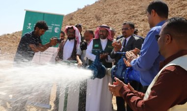 الأمين العام لمحلي حضرموت يدشن مشروع حفر وتطوير آبار المياه بالمحافظة