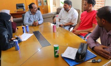 الزهري يناقش مع منظمة التكافؤ الإنسانية تنفيذ تدخلات في القطاعين الصحي والتربوي بخورمكسر