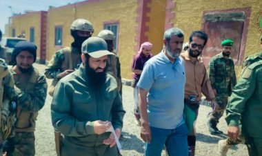 العميد الوالي يتفقد ادارة الاشغال العسكرية للحزام الأمني ويشيد بجهود الكوادر الفنية.