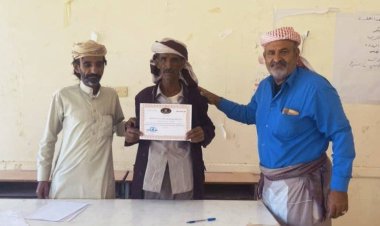 أبين.. إتمام مراسيم التسليم والاستلام بين أعضاء الهيئة التنفيذية بانتقالي جيشان