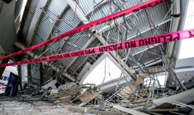 قتلى وجرحى في انهيار قاعة طعام بمركز تجاري في البيرو