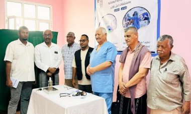 المدير العام يدشن مشروع العمليات الجراحية الرمضانية بمستشفى غيل باوزير