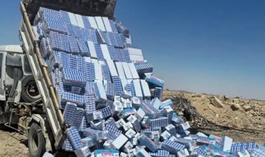 باشراف النيابة العامة: إتلاف 13 طنًا من العصائر والحليب المجفف المخالفة للمواصفات.