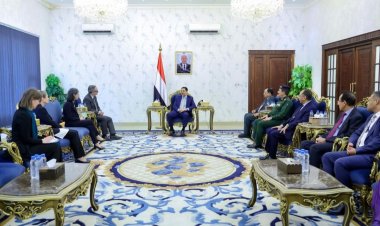 رئيس الوزراء يستقبل في عدن بعثة وسفراء عدد من دول الاتحاد الأوروبي