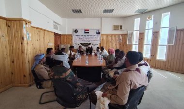 `انتقالي جردان ينظم ندوة سياسية توعوية لأعضاء القيادة المحلية بالمديرية