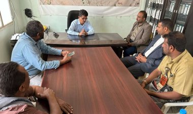 انتقالي شبوة ينفذ نزولًا ميدانيا لمتابعة أداء المكاتب التنفيذية بالمحافظة