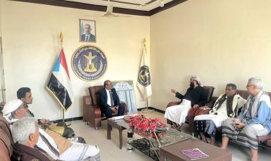 رئيس تنفيذية انتقالي شبوة يلتقي مدير الأوقاف والإرشاد بمديرية عتق