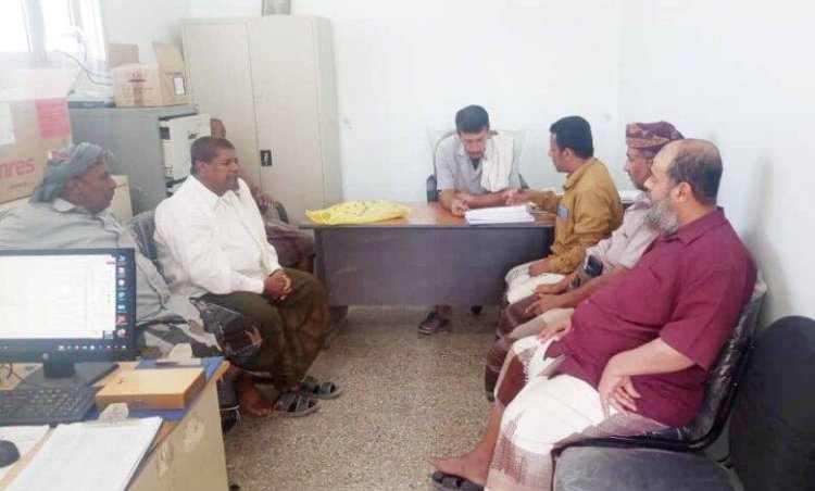 رئيس انتقالي المحفد يتفقد مستشفى الشهيد صلاح ناصر بمركز المديرية