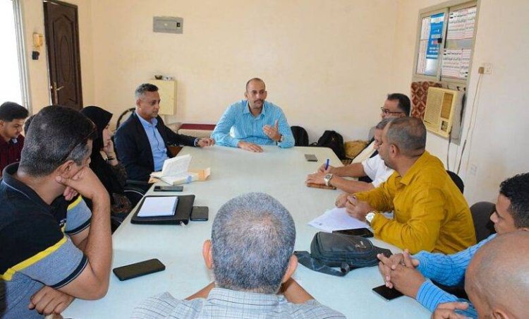 لقاء يناقش تنفيذ مشاريع الصندوق الاجتماعي للتنمية في قطاع المياه بالعاصمة عدن