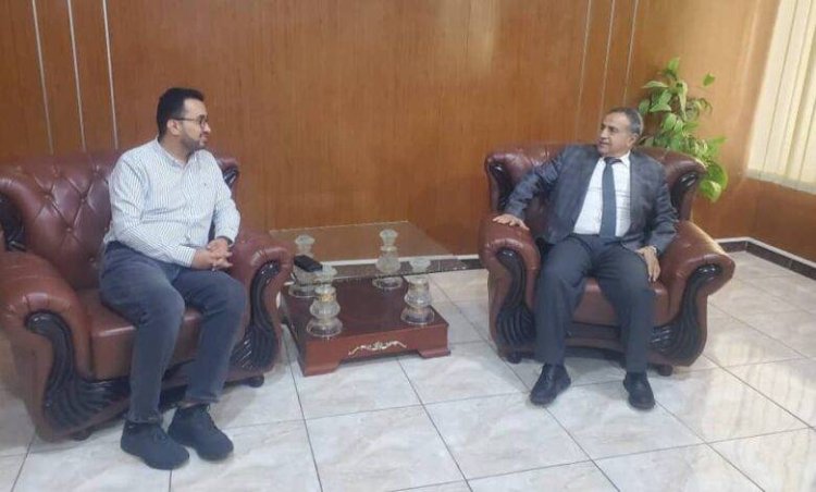 رئيس جامعة عدن يبحث مع رئيس الهيئة الوطنية للإعلام الجنوبي مجالات التعاون المشترك