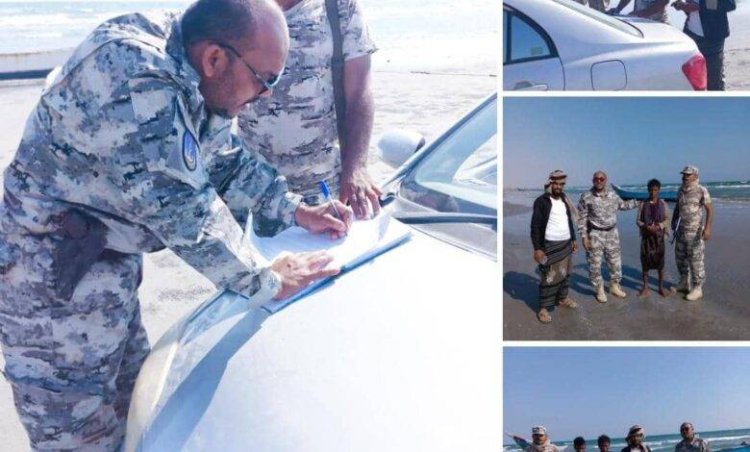 خفر السواحل بشبوة يعلن انتهاء حصر القوارب على سواحل رضوم