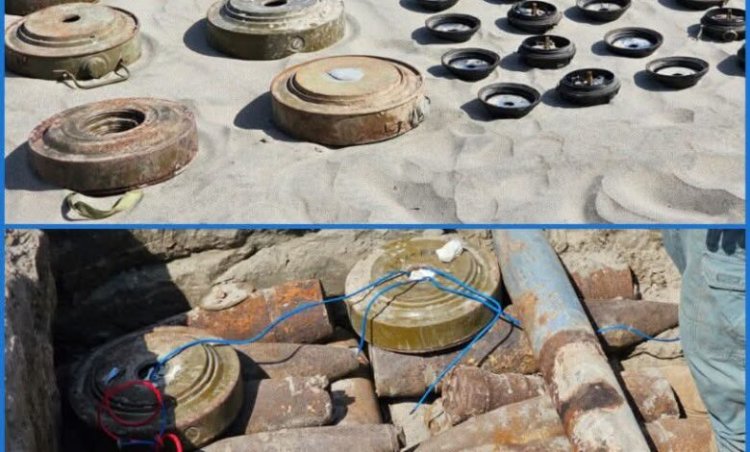 «مسام» يتلف 2015 قطعة غير منفجرة من مخلفات الحرب في أبين