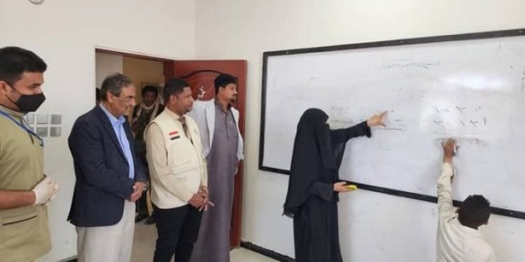 أمين محلي شبوة يتفقد مستوى الخدمات في جمعية رعاية المعاقين بالمحافظة