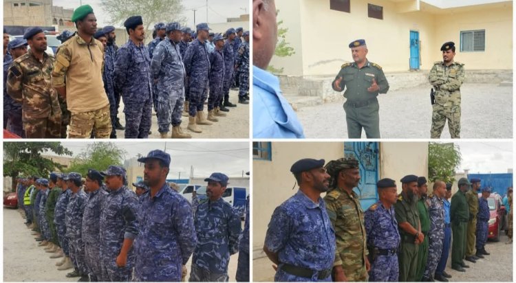 العقيد العوبثاني يشيد بإنجاز أمني لرجال الأمن والشرطة في غيل باوزير