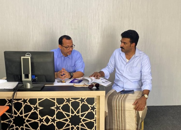 انتقالي حضرموت يناقش مع نقابة الصحفيين الجنوبيين تعزيز التعاون والتأهيل الإعلامي