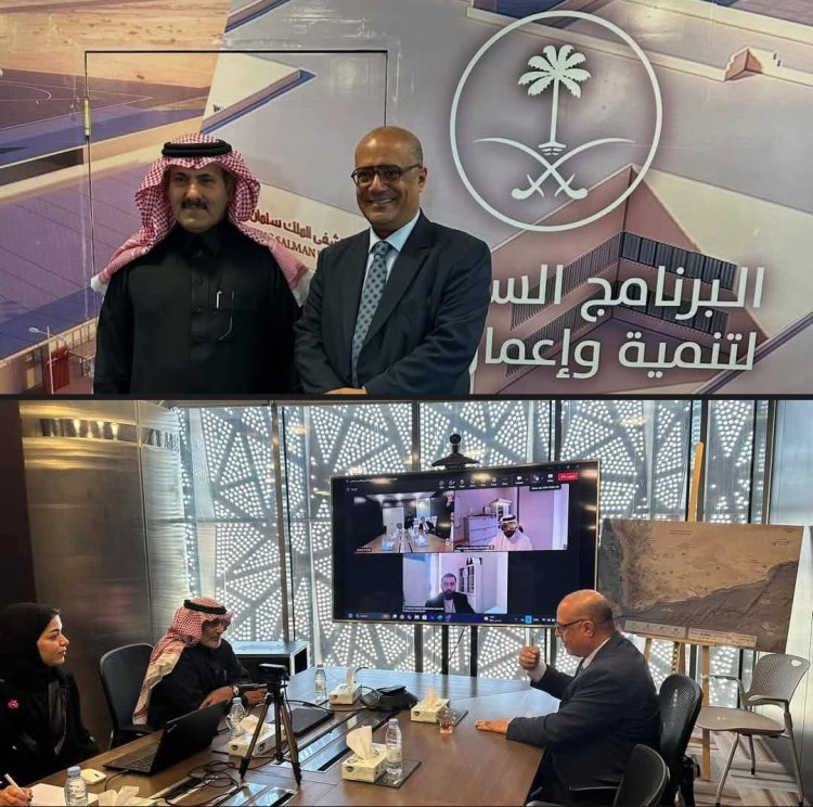 وزير التخطيط يبحث مع السفير السعودي المشاريع التنموية