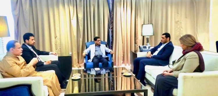 عضو مجلس القيادة الرئاسي البحسني يلتقي رئيس ونواب هيئة التشاور والمصالحة