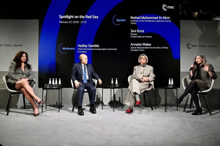 رئيس مجلس القيادة: تأمين البحر الأحمر يبدأ بدعم الحكومة وردع الدور الإيراني