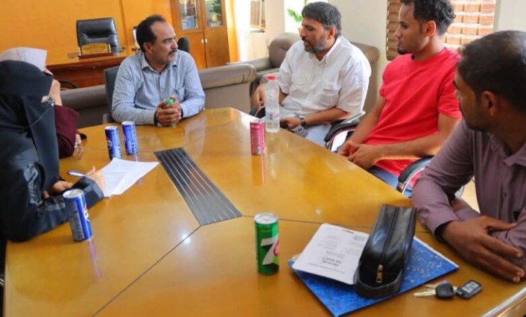 الزهري يناقش مع منظمة التكافؤ الإنسانية تنفيذ تدخلات في القطاعين الصحي والتربوي بخورمكسر